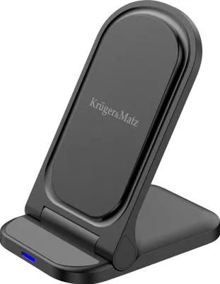 Zdjęcie produktu dla Kruger&Matz KM0858 Składana bezprzewodowa ładowarka Qi 15 W, czarna