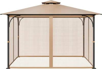 Zdjęcie produktu dla Zamienna siatka do altanki o wymiarach 10 x 12 x 7,3 ft, tylko siatka