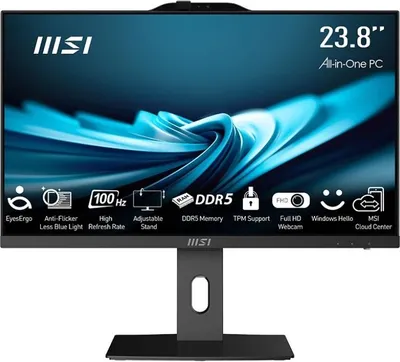 Zdjęcie produktu dla MSI Pro AP242P 14M-649XEU, 60,5 cm (23.8"), Full HD, Intel® Core™ i5, 16 GB, 512 GB, Czarny
