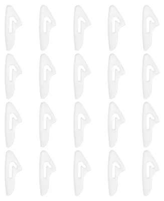 50 Messerschutzhüllen, Kunststoff, transparent, 28,8 x 11 x 3,55 mm
