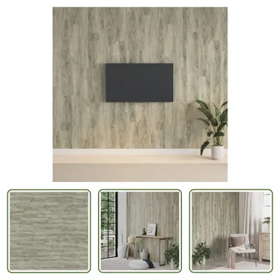 Obrázok produktu pre The Living Store Stenové panely vzhľad dreva sivé PVC 2,06 m²