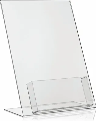 Produktbild von DIN A4 Werbe-Aufsteller + A6 Quer Fach