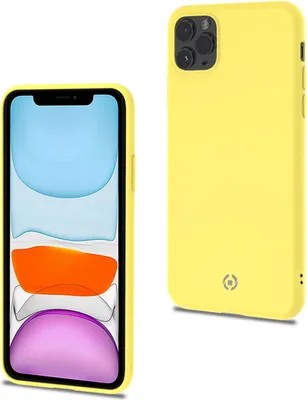 Image de Celly Candy coque de protection pour téléphones portables 16,5 cm (6.5") Housse Jaune