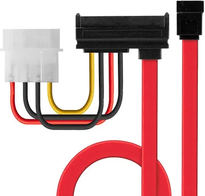 Immagine prodotto di Lindy 33365 Int.SATA Daten/Stromkabel 0,5m