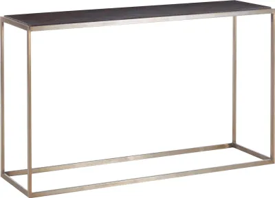 Produktbild von Konsolentisch in Antiq Messing / Walnuss