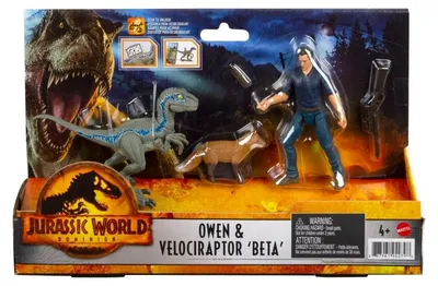Immagine prodotto di Mattel HDX46; GWM26 - Jurassic World Owen & Mirror Dino
