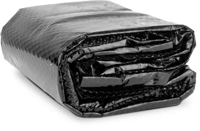 Produktbild von W'eau Premium Solarplane Oval 610 x 305/366 cm Schwarz