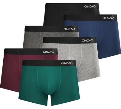 Produktbild von Qincao Herren Happy Mix | 6er Boxershorts von Qincao