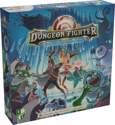 Zdjęcie produktu dla Dungeon Fighter in the Castle of Frightening Frosts - Brettspiel - Angielski
