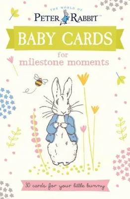 Produktbild von Peter Rabbit Baby Cards: for Milestone Moments
