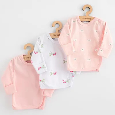 Zdjęcie produktu dla Nowość: Baby Classic II – zestaw 3 sztuk śpioszków dla dziewczynek, rozmiar 68 (4–6 miesięcy)