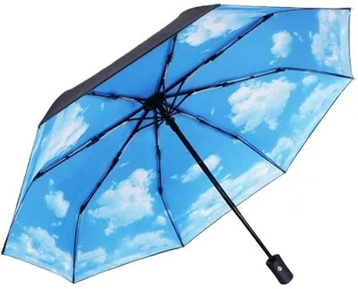 Produktbild von Wind- und regenschutzparasol, sturmfest, tragetaschenparasol, unisex