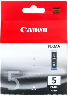 Produktbild von Canon PGI-5 Tintenpatrone 0628B029, Schwarz fr Canon PIXMA MX850