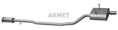 Produktbild von ASMET 12.025 Schalldämpfer für MINI Schrägheck (R50, R53)