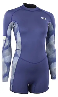 Produktbild von ION Neopren-Neoprenanzug Amaze Shorty 2.0 LS BZ für Damen, Tiefwasser-Neoprenanzug und Gurtzeug, Größe 40/L