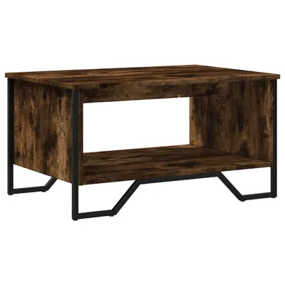 Produktbild von vidaXL Couchtisch Räuchereiche 75x51x40 cm Holzwerkstoff