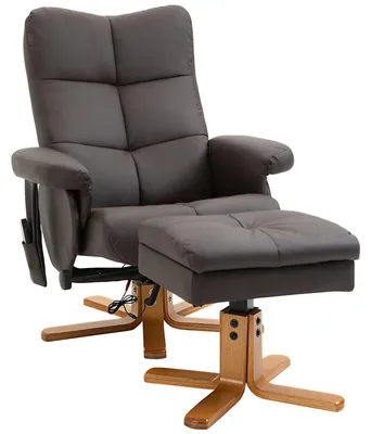 Produktbild von Relaxstuhl - Loungestuhl - Drehstuhl - Massagestuhl - Verstellbare Rückenlehne, 145°