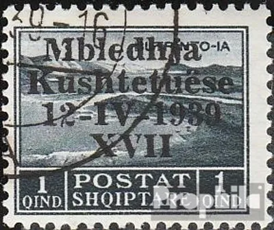 Produktbild von Briefmarken Albanien 1939 Mi 284 gestempelt Verfassungsgebende Versammlung