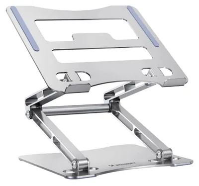 Produktbild von SET: Aluminium Laptopständer + Smartphoneständer - silber