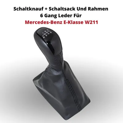 Obrázok produktu pre Radiaca páka + taška na radenie a rám 6 rýchlostí koža pre Mercedes-Benz triedy E W211
