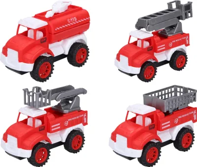 Produktbild von Feuerwehrfahrzeuge 4 Stück 10,5 cm