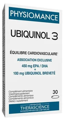 Immagine prodotto di Physiomance Ubiquinol 3 30 Perle