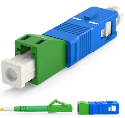 Produktbild von hb-digital LWL Adapter LC/APC Buchse auf SC/UPC Stecker Simplex