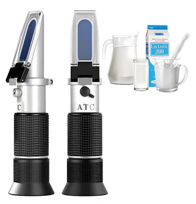 Optisches Milch-Refraktometer 0-20% mit ATC, ±0,2% Genauigkeit