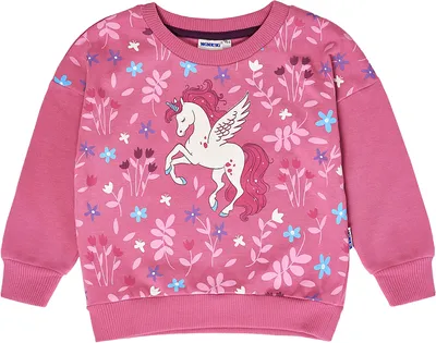 Produktbild von Mädchen-Sweatshirt Unicorn  - Rosa - 98