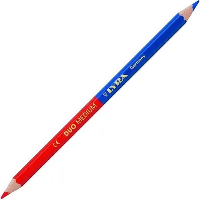 Immagine prodotto di LYRA DUO Medio rosso/blu 12 pezzi