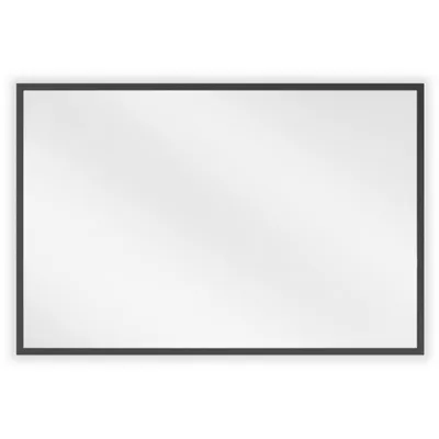 Zdjęcie produktu dla Mexen Loft lustro łazienkowe prostokątne 60 x 40 cm, rama czarna - 9852-060-040-000-70