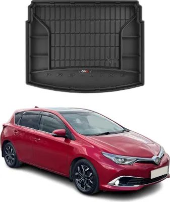 Image de Tapis de Coffre pour Toyota Auris 2012-2018 Noir