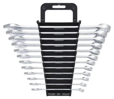 Obrázek produktu pro KS Tools 517.0052, Chrom, Chrom Vanadová ocel, Přímý, 13,11,9,17,8,10,12,14,16,18,19 mm, 880 g, Krabice