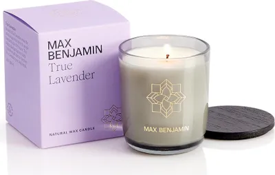 Obrázok produktu pre Max Benjamin True Lavender Water candle Max Benjamin