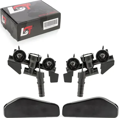 Produktbild von 2x Spritzdüse Scheinwerfer Abdeckung links rechts für BMW 3er E46 Touring 2001-