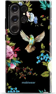 Produktbild von Handyhülle für Galaxy S23 Ultra, Mobiwear Elite Pro, Nachtkolibri