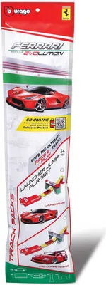Produktbild von BBurago Ferrari EVOLUTION Rennbahn mit Abschussvorrichtung