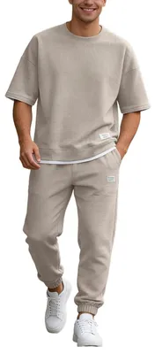 Imagen del producto de Conjunto completo de chándal para hombre: un atuendo cómodo para el verano