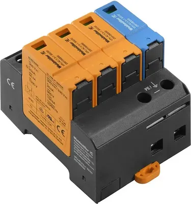 Immagine prodotto di Scaricatore di sovratensione Weidmüller tipo 2 3+1 300/50 TN-C-S, TN-S, TT 2591080000