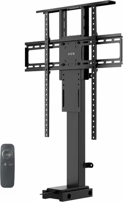 Productafbeelding van TV Standaard met Verticale Lift - Gemotoriseerde Televisiestandaard met Afstandsbediening - Geschikt voor 32 tot 65 inch Schermen