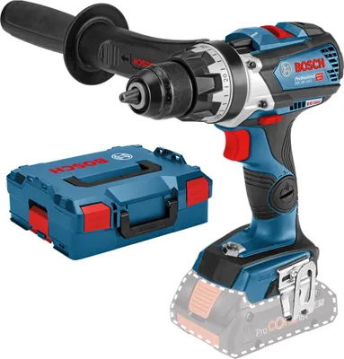 Image de Perceuse-visseuse BOSCH 06019G0109 GSR 18V-110 C Professional (vendu sans batterie) + L-Boxx