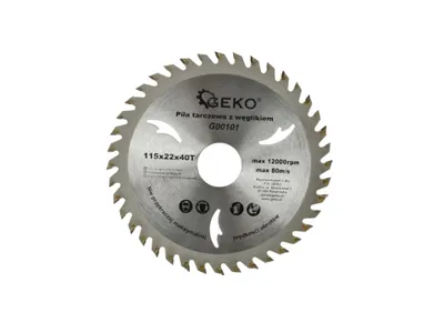 Obrázok produktu pre Kotúčová píla na rezanie dreva 115 mm 40 zubov