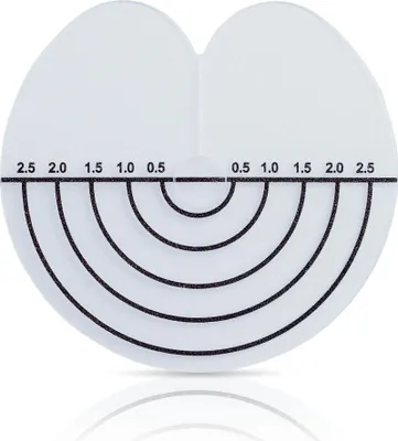 Image de chaarmant Protection Pad pour extensions à coller avec ruban à mesurer, 5 pièces