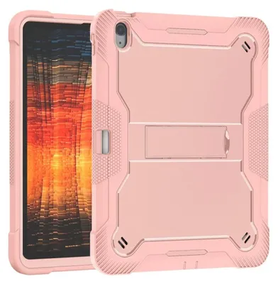 Produktbild von Techsuit Rugged TabShell Hülle und Schutzglas für iPad Air 13 (2024) – Roségold