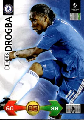 Image de 2009/10 Champions League Panini Card: Chelsea – Didier Drogba
