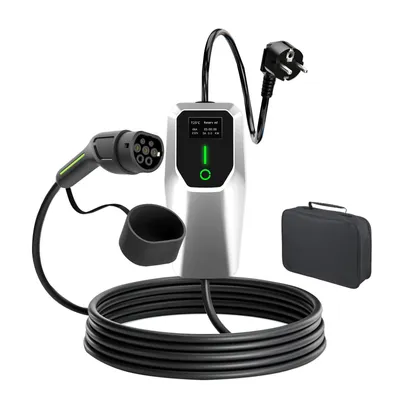 Zdjęcie produktu dla 4M 3.5KW 1-fazowy kabel do ładowania samochodu elektrycznego Ładowarka do samochodu elektrycznego typ 2 6-16A ogólna
