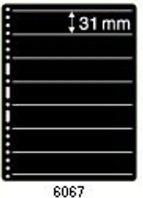 Produktbild von PRINZ Einsteckblätter 6777 Prinz-System, doppelseitig 7 Fächer je 31 mm Höhe