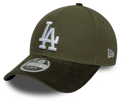 Produktbild von New Era MLB 9FORTY Cord Visor Cap Los Angeles Dodgers green