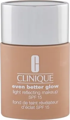 A product shot of a Clinique foundation bottle.
