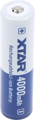 Produktbild von Xtar Li-Ion 18650 Akku PCB geschützt 4000mAh